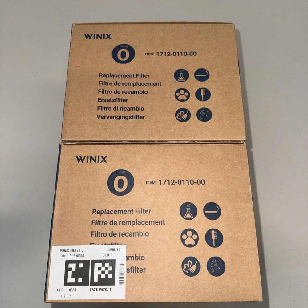 Winix Replacement O Filter 1712-0110-00 for A231/A230 Air Purifier HEPA Lot Of 2